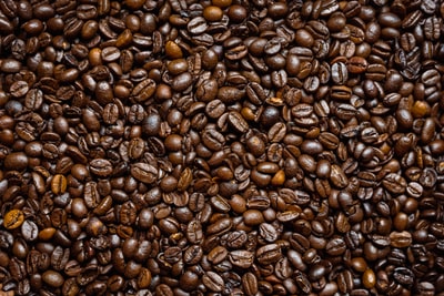 黑面咖啡豆